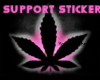 5k Support Sticker