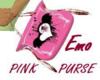 [E] EMO cute! Pink Purse