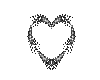 WhiteBlingHeart