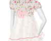 cute white rose dress