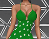 !CR Green Crochet Dress