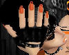 ~sm~ Orange Bat Nails V2