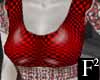 F2 PVC&Lace Red