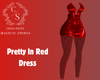 Pretty In Red Dress