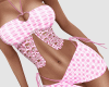 CA Beach Polka Dot Bikin