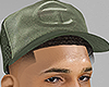 Cut Out Cap Olive