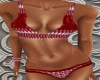 Red Heart Bikini Top