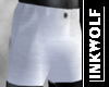 (M) White Shorts