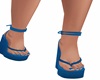 spring blue heels