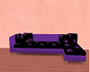 Purple Skull Couch