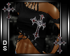 DS black Cross mini shir