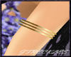 {JF} gold arm band