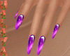 Purple nails