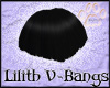 Soft Black Lilith VBangs