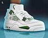 4s Sneakers .Emerald