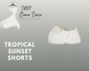 Tropical Sunset Shorts