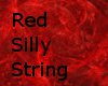 Red Silly string