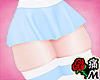 蝶 Cute Blu Skirt+Socks