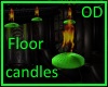 (OD) Floor candles
