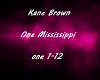 K.Brown. One Mississippi