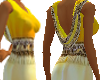 African Dress ( Yellow)