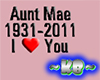 ~KB~ Aunt Mae 1931-2011