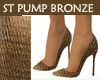 ST PUMP HEELS BRONZE