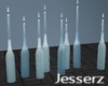 Glass Bottle Candles