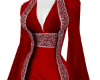 Arabian Red Abaya**