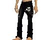 [KK]Jeansw/skullLongbelt