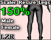 Scaler Legs M-F 150%