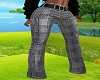 Black Plaid Flares