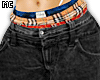 AWGE Layered Baggy Jeans