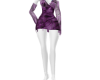 (BM) purple mesh dress