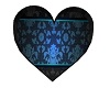 Black Blue Heart Inside