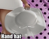 Hand Hat White