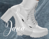 Laced Boots White~