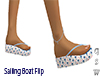 Sailing Boat Flip Flops