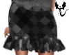 Checker Grey Skirt