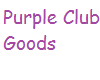 Purple Club Baked Goods