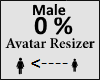 Avatar scaler 0% Male