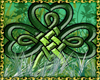 Celtic Shamrock Sticker