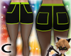 (C) Lime/Black Rave V1