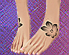 Flat Floral Feet