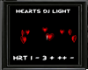 Animated Hearts DJ Light