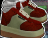 Red Platform Shoe