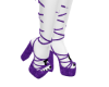 Lavander Cyclops Heels