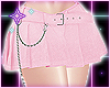 Mini Skirt+Chain Pink