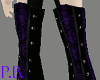 Purple Goth Heels