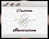SJ Custom Wedding Invite